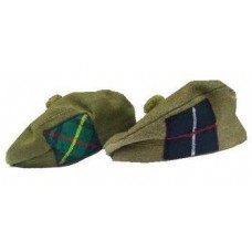 Tam O Shanter Hat Tartan Rosettes